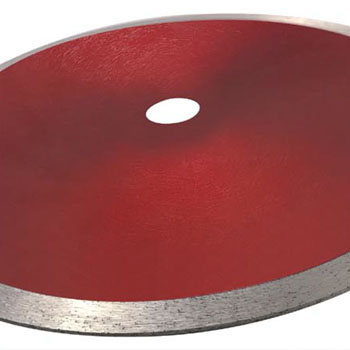 Hot Pressed Sintered Continuous Rim Saw Blade With Normal Segment