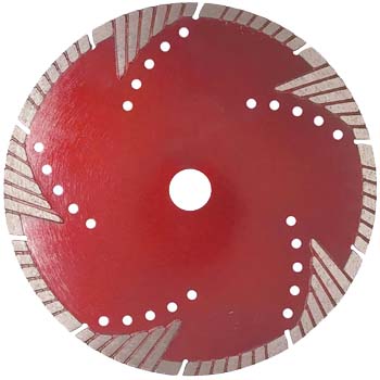 Hot Pressed Sintered Saw Blade With Protective Teeth