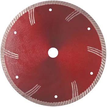 Hot Pressed Sintered Saw Blade With Protective Square Teeth