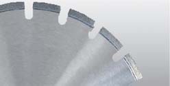Laser Welded Blades With Segment Type 2 for Asphalt & Green Concrete