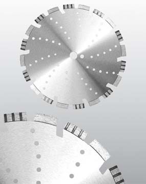 Laser Welded Blades With Segment Type 5 for Cured Concrete