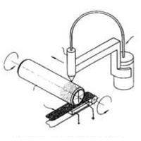 Glue-drop Diamond Arrangement System